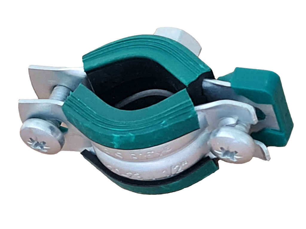 Schraubrohrschellen 159-168 verzinkt                   (6    ")